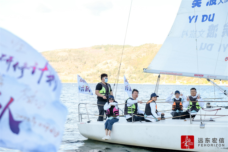 昆明撫仙湖帆船主題團建活動案例